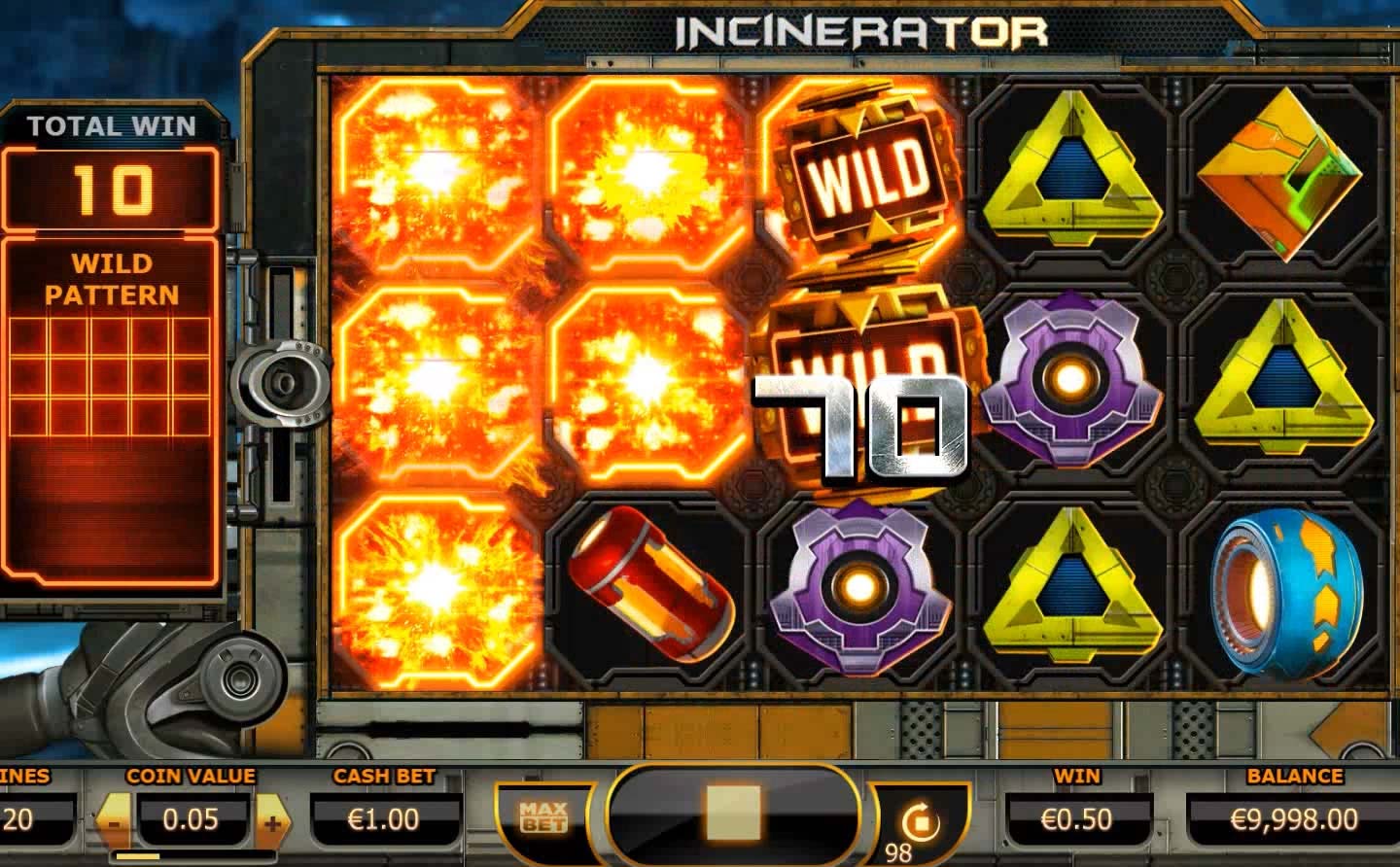 Demo-Slot Incinerator