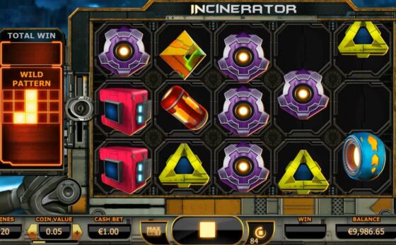 Spielen Sie einen kostenlosen Spielautomaten Incinerator