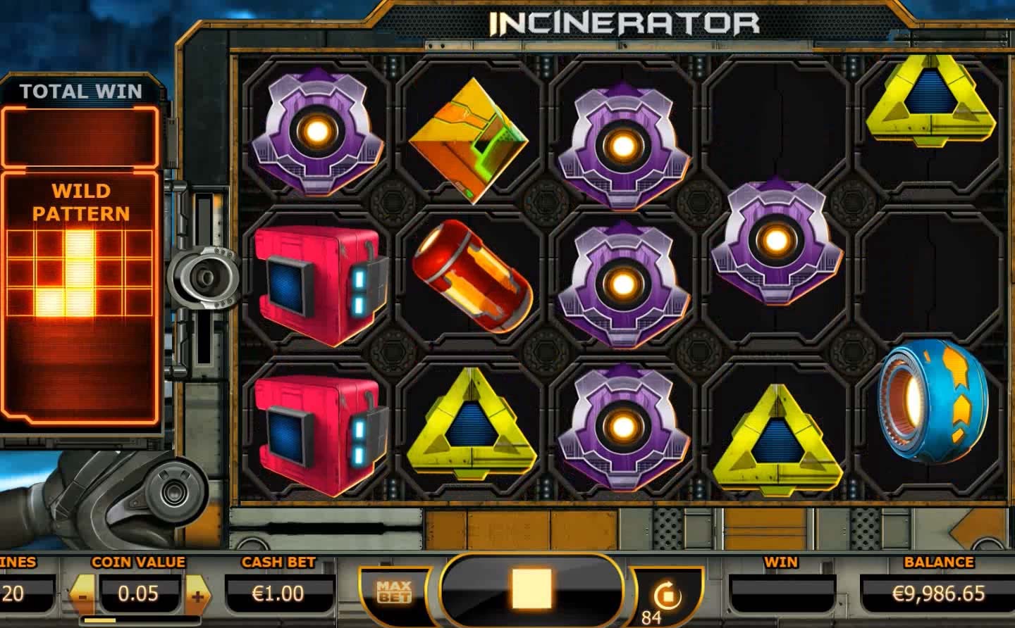 Spielen Sie einen kostenlosen Spielautomaten Incinerator