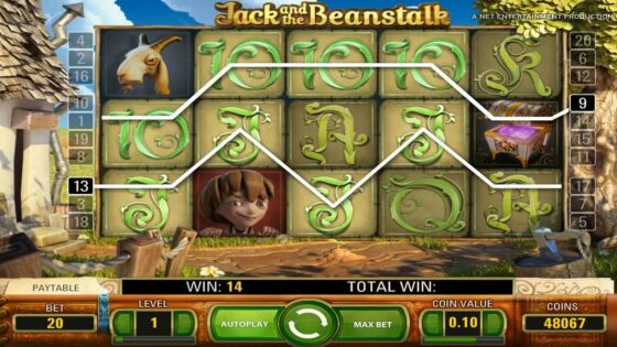 Demo-Slot Jack And The Beanstalk