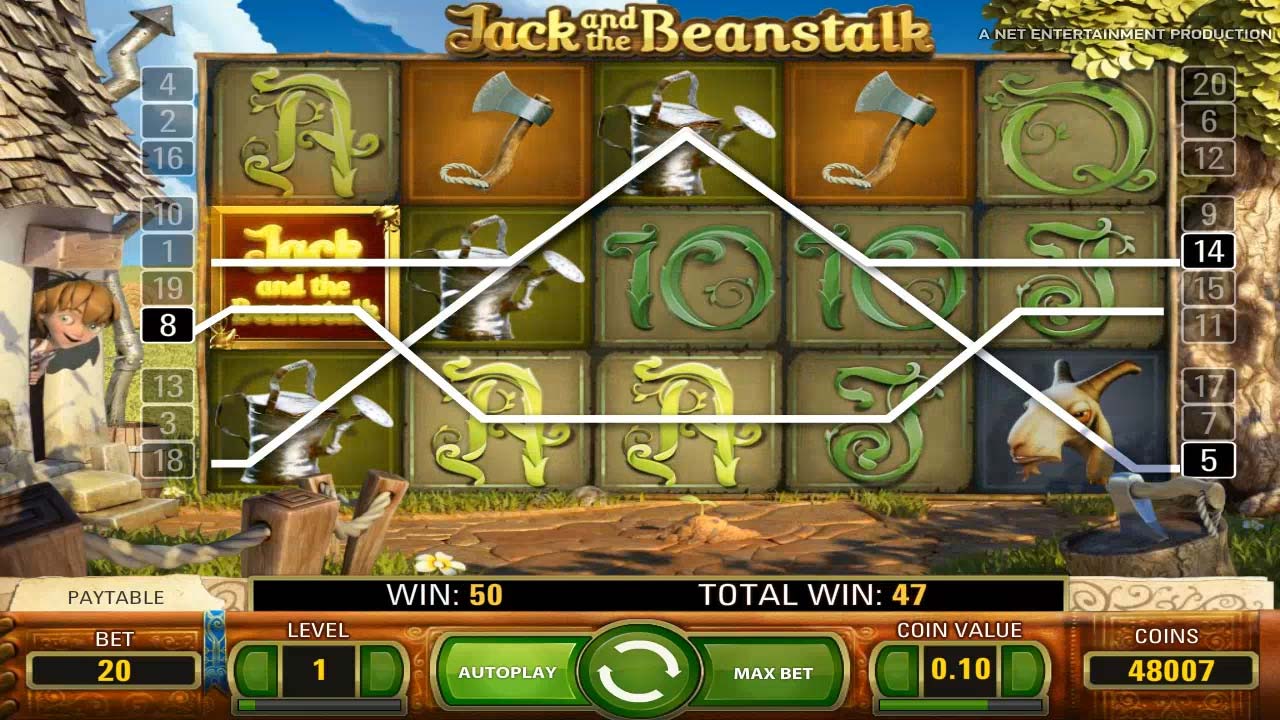 Spielautomaten Jack And The Beanstalk