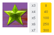 Doubles symbol 6