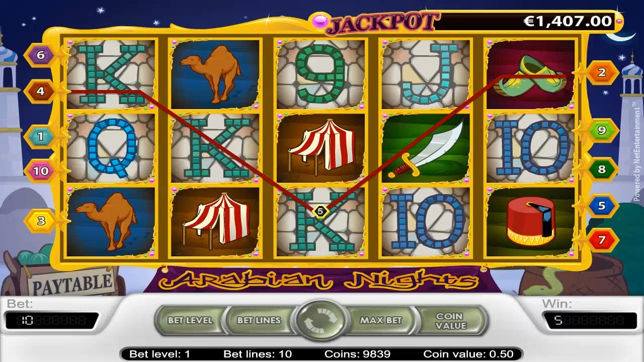 Spielautomaten Arabian Nights