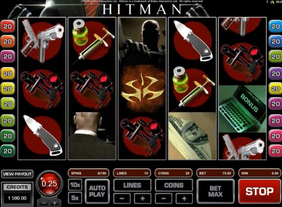 Spielen Sie einen kostenlosen Spielautomaten Hitman