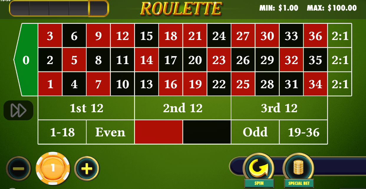 European Roulette Mobile