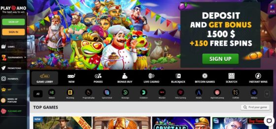 Offizielle Website des Playamo Casinos