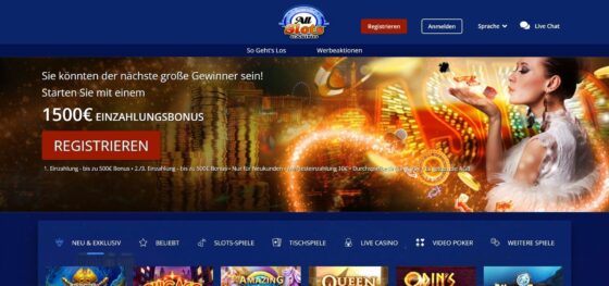All Slots Casino mobile application