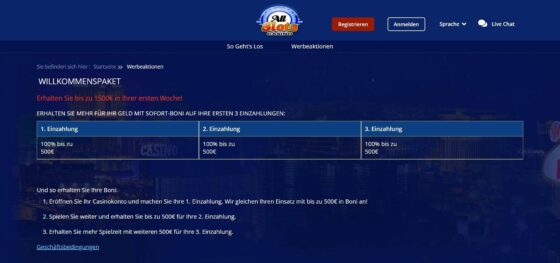 All Slots Casino Boni