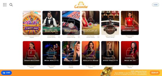 Casimba Casino live