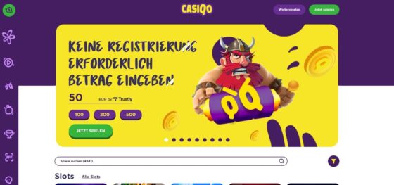 Offizielle Website der Casiqo Casino
