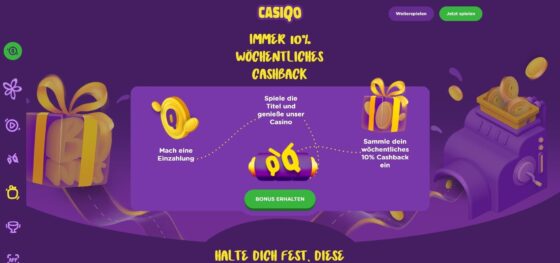 Casiqo Casino Boni
