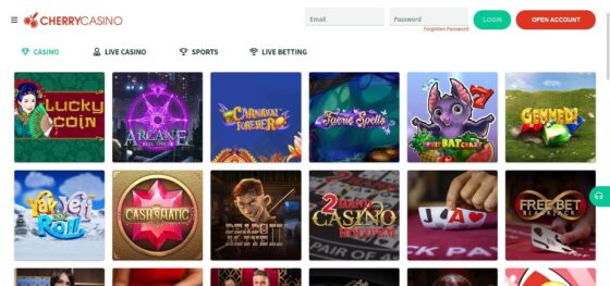 Cherry Casino Spielautomaten