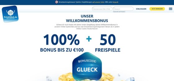 DrückGlück Casino Boni