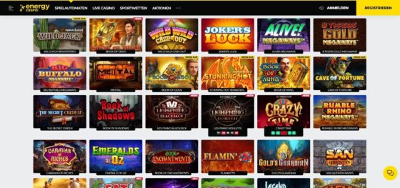 Energy Casino Spielautomaten