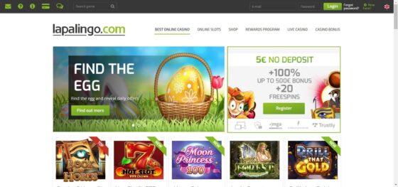 Offizielle Website der Lapalingo Casino