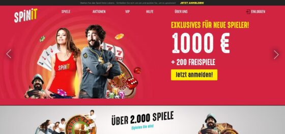 Offizielle Website der Spinit Casinov