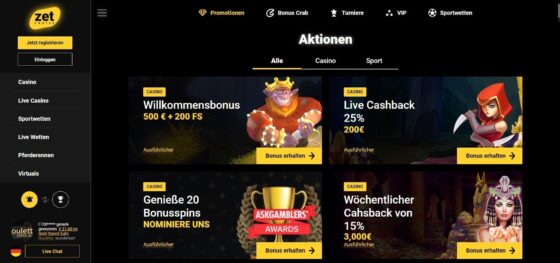 Bonus Zet Casino