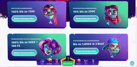 Boni Casombie Casino