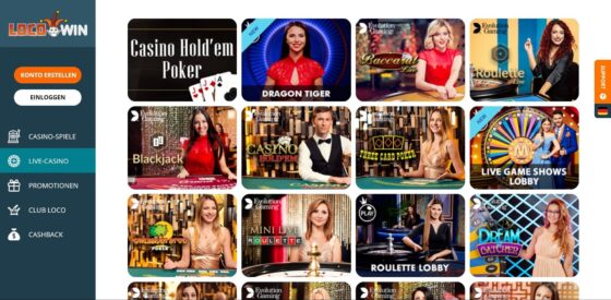 Live Dealer Spiele