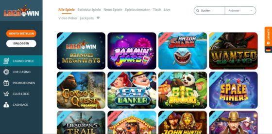Spielautomaten Locowin Casino