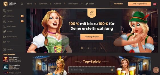 Offizielle Website der National Casino