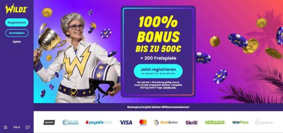 Offizielle Website der Wildz Casino