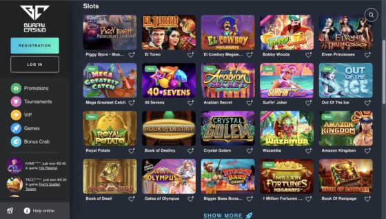 Spielautomaten BuranCasino