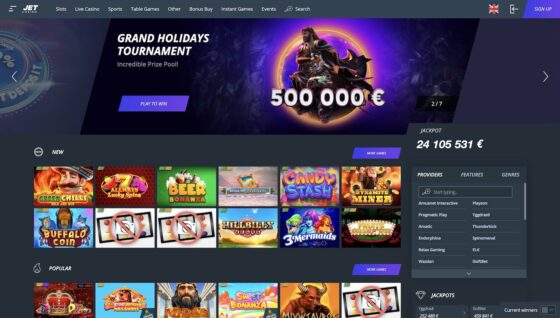 Offizielle Website der Jet