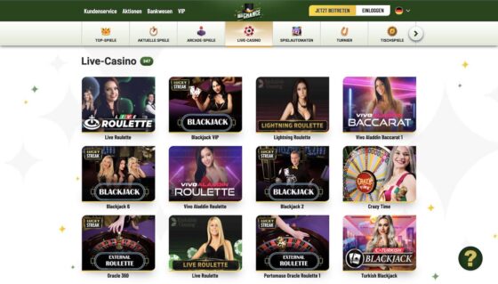 Live Dealer Spiele
