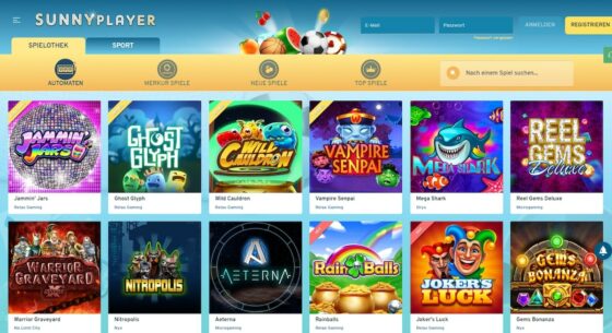 Spielautomaten Sunnyplayer