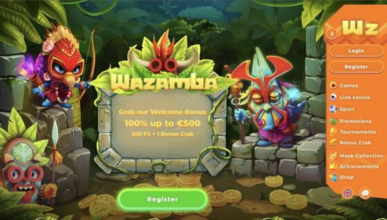 Offizielle Website der Wazamba