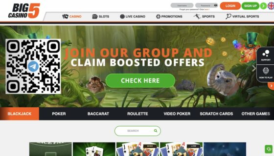 Offizielle Website der Big5Casino