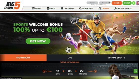 Sportveranstaltungen Big5Casino