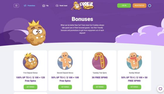 boni Cookie Casino