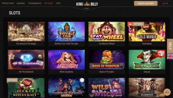 Spielautomaten King Billy Casino