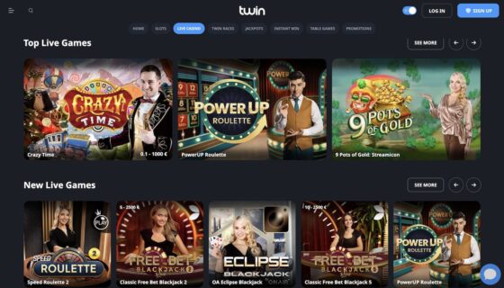 Live Dealer Spiele