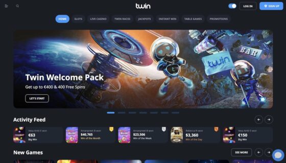 Offizielle Website der Twin Casino