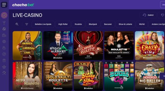 ChachaBet Live Casino