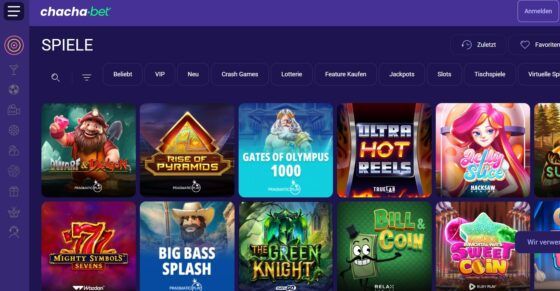 Chacha.Bet Spiele