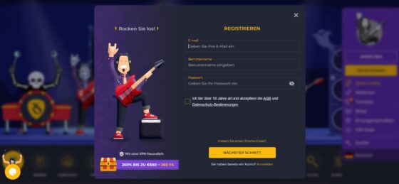 Rolling Slots anmeldung