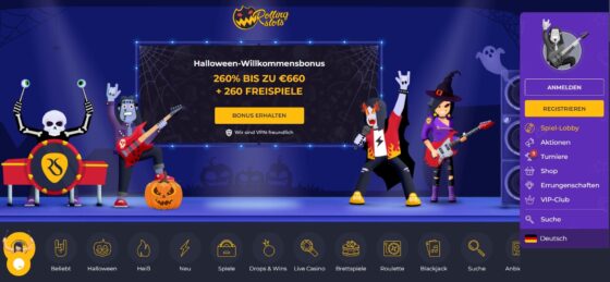 Rolling Slots hauptseite