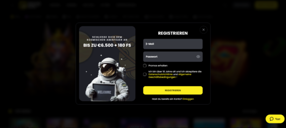 Moonwin Casino Anmeldung